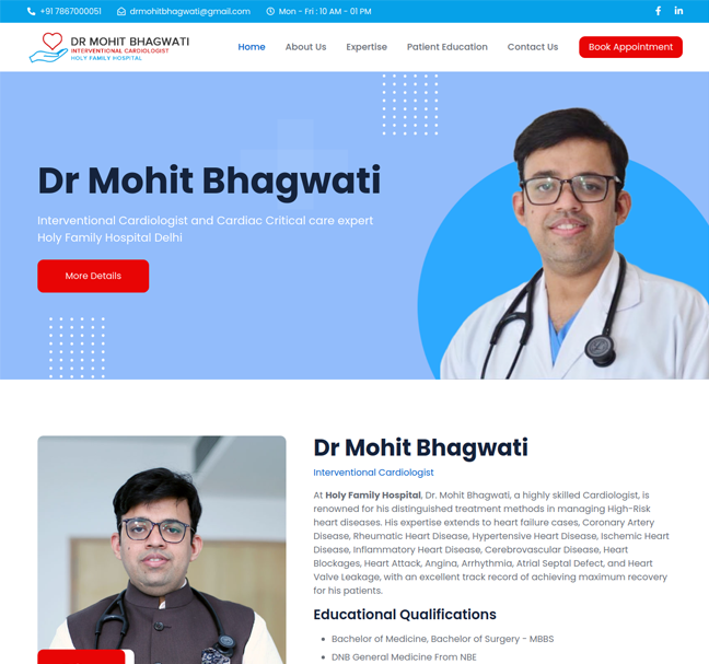 Dr Mohit Bhagwati